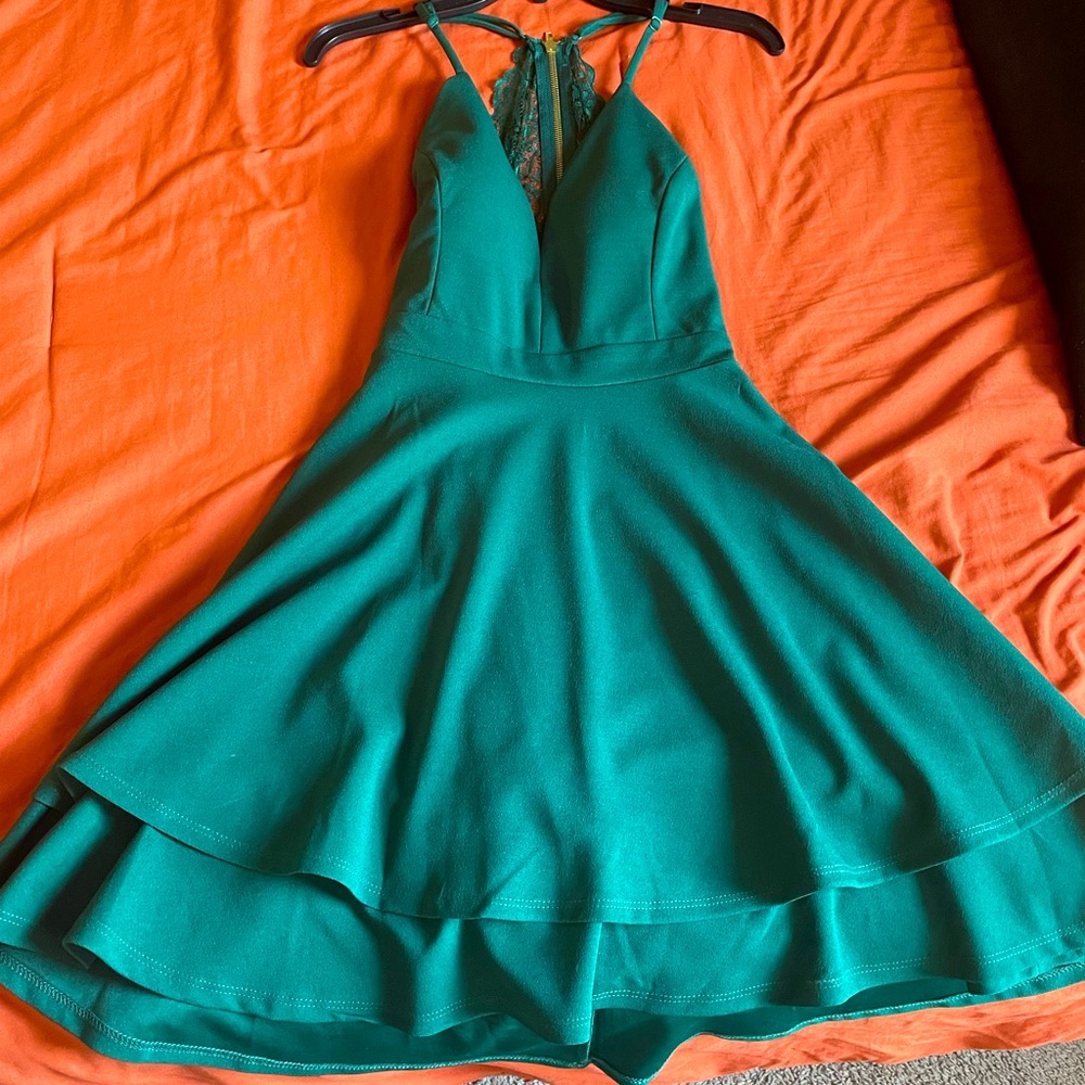 NWT Green Honey and Rosie Dress- Junior Large